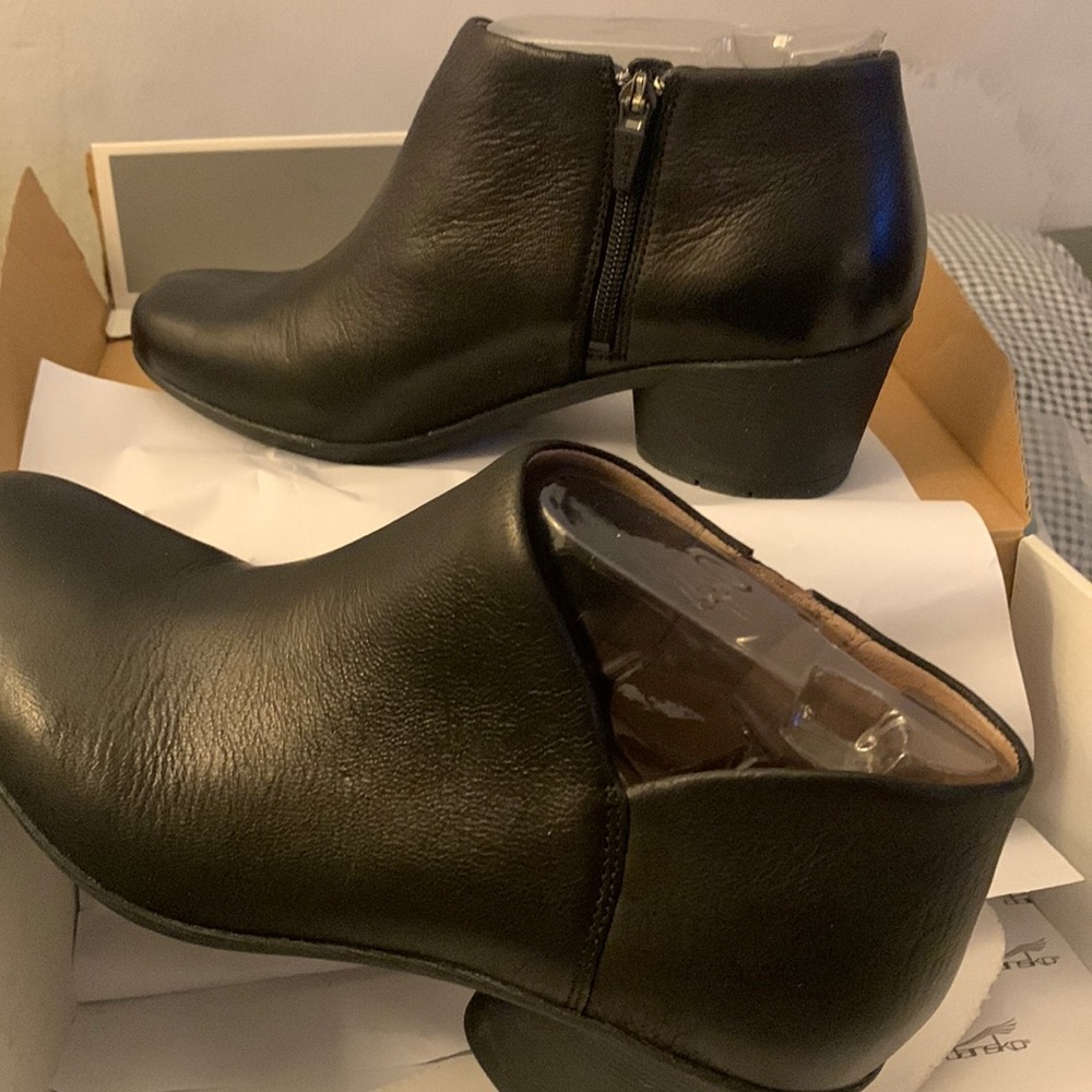 Black Dansko Booties